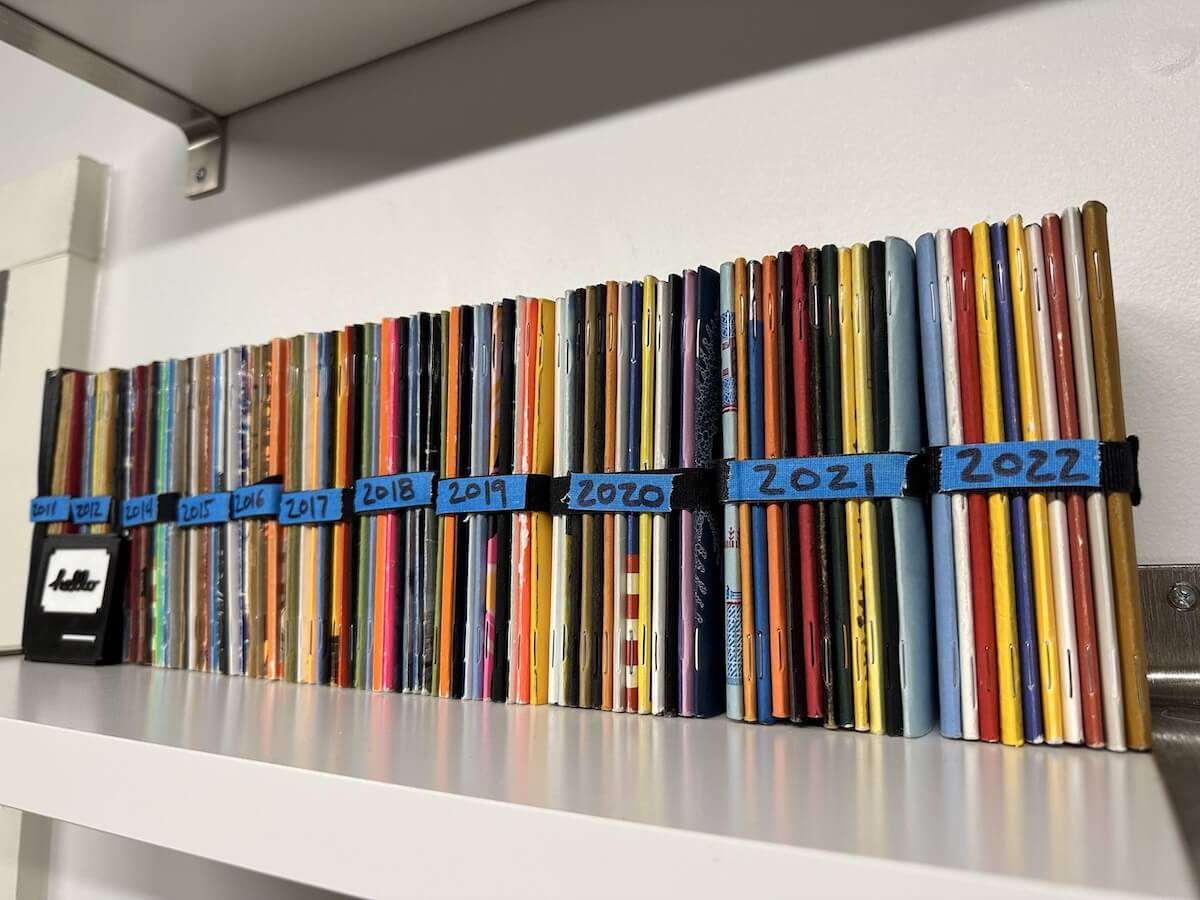 Field Notes collection of books